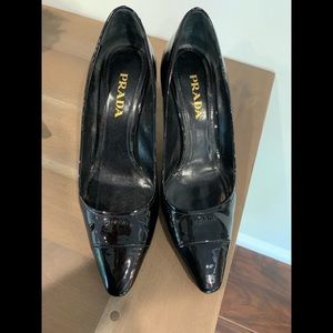 Prada Patent Pumps